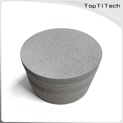 Sintered Porous Titanium Composition