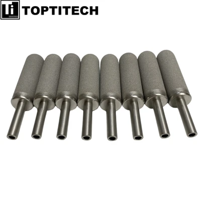 Sintered ٹائٹینیم پاؤڈر فلٹر کارٹریجز راڈ فلٹر